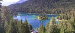 Archiv Foto Webcam Flims-Laax: Caumasee 04:00