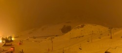 Archiv Foto Webcam Grand Tourmalet - Sesselbahn Bearnais 03:00