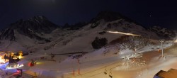 Archiv Foto Webcam Grand Tourmalet - Sesselbahn Bearnais 01:00