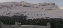 Archiv Foto Webcam Panoramablick über Flaine 07:00