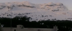 Archiv Foto Webcam Panoramablick über Flaine 06:00