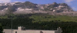 Archiv Foto Webcam Panoramablick über Flaine 09:00
