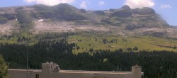 Archived image Webcam Panoramic view of Flaine 13:00
