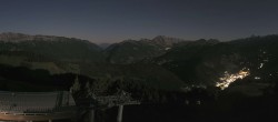 Archived image Webcam Upper station of the Beauregard mountain railway 23:00