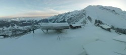 Archiv Foto Webcam Bergstation Crêt du Loup 07:00