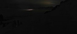 Archived image Webcam Peisey Vallandry - Top station chairlift Clocheret 20:00
