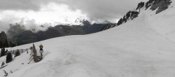 Archived image Webcam Peisey Vallandry - Top station chairlift Clocheret 13:00