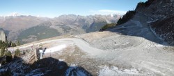 Archived image Webcam Peisey Vallandry - Top station chairlift Clocheret 13:00