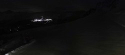 Archiv Foto Webcam Peisey Vallandry - Bergstation Sessellift Clocheret 03:00