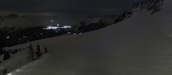 Archiv Foto Webcam Peisey Vallandry - Bergstation Sessellift Clocheret 05:00