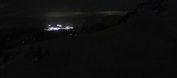 Archived image Webcam Peisey Vallandry - Top station chairlift Clocheret 23:00