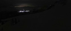 Archived image Webcam Peisey Vallandry - Top station chairlift Clocheret 03:00