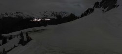Archived image Webcam Peisey Vallandry - Top station chairlift Clocheret 01:00