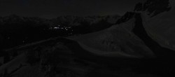 Archived image Webcam Peisey Vallandry - Top station chairlift Clocheret 23:00