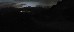 Archiv Foto Webcam Peisey Vallandry - Bergstation Sessellift Clocheret 03:00