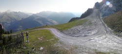 Archived image Webcam Peisey Vallandry - Top station chairlift Clocheret 07:00