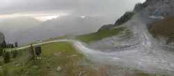 Archived image Webcam Peisey Vallandry - Top station chairlift Clocheret 06:00