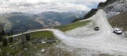 Archived image Webcam Peisey Vallandry - Top station chairlift Clocheret 13:00