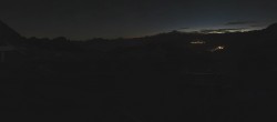 Archived image Webcam Les Arcs - top station chairlift Arcabulle 22:00
