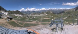 Archived image Webcam Les Arcs - top station chairlift Arcabulle 08:00