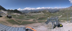 Archived image Webcam Les Arcs - top station chairlift Arcabulle 10:00