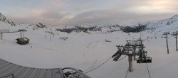 Archived image Webcam Les Arcs - top station chairlift Arcabulle 06:00