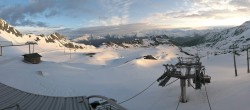 Archived image Webcam Les Arcs - top station chairlift Arcabulle 06:00