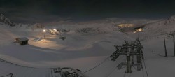 Archiv Foto Webcam Les Arcs - Bergstation Sessellift Arcabulle 05:00