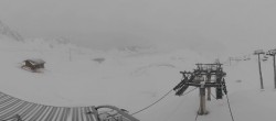 Archiv Foto Webcam Les Arcs - Bergstation Sessellift Arcabulle 09:00