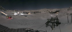 Archiv Foto Webcam Les Arcs - Bergstation Sessellift Arcabulle 03:00