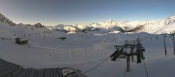 Archiv Foto Webcam Les Arcs - Bergstation Sessellift Arcabulle 15:00