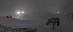 Archiv Foto Webcam Les Arcs - Bergstation Sessellift Arcabulle 01:00