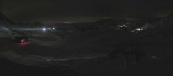 Archiv Foto Webcam Les Arcs - Bergstation Sessellift Arcabulle 23:00