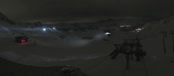 Archiv Foto Webcam Les Arcs - Bergstation Sessellift Arcabulle 05:00