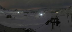 Archiv Foto Webcam Les Arcs - Bergstation Sessellift Arcabulle 06:00