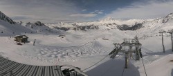 Archived image Webcam Les Arcs - top station chairlift Arcabulle 13:00