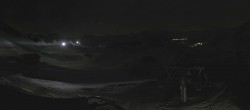 Archiv Foto Webcam Les Arcs - Bergstation Sessellift Arcabulle 01:00