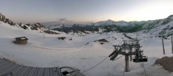 Archived image Webcam Les Arcs - top station chairlift Arcabulle 05:00