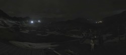 Archiv Foto Webcam Les Arcs - Bergstation Sessellift Arcabulle 01:00