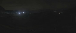 Archiv Foto Webcam Les Arcs - Bergstation Sessellift Arcabulle 23:00