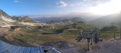 Archiv Foto Webcam Les Arcs - Bergstation Sessellift Arcabulle 06:00