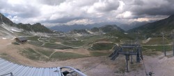 Archiv Foto Webcam Les Arcs - Bergstation Sessellift Arcabulle 13:00