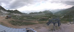 Archiv Foto Webcam Les Arcs - Bergstation Sessellift Arcabulle 15:00