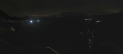 Archiv Foto Webcam Les Arcs - Bergstation Sessellift Arcabulle 23:00