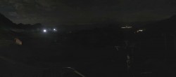 Archived image Webcam Les Arcs - top station chairlift Arcabulle 23:00
