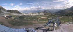 Archived image Webcam Les Arcs - top station chairlift Arcabulle 09:00
