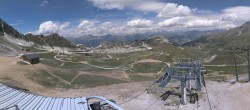 Archived image Webcam Les Arcs - top station chairlift Arcabulle 13:00