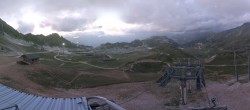 Archived image Webcam Les Arcs - top station chairlift Arcabulle 21:00