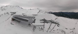Archived image Webcam Peisey Vallandry - chairlift Arpette 11:00