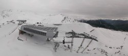 Archived image Webcam Peisey Vallandry - chairlift Arpette 13:00